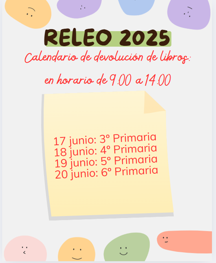 calendario devolución libros