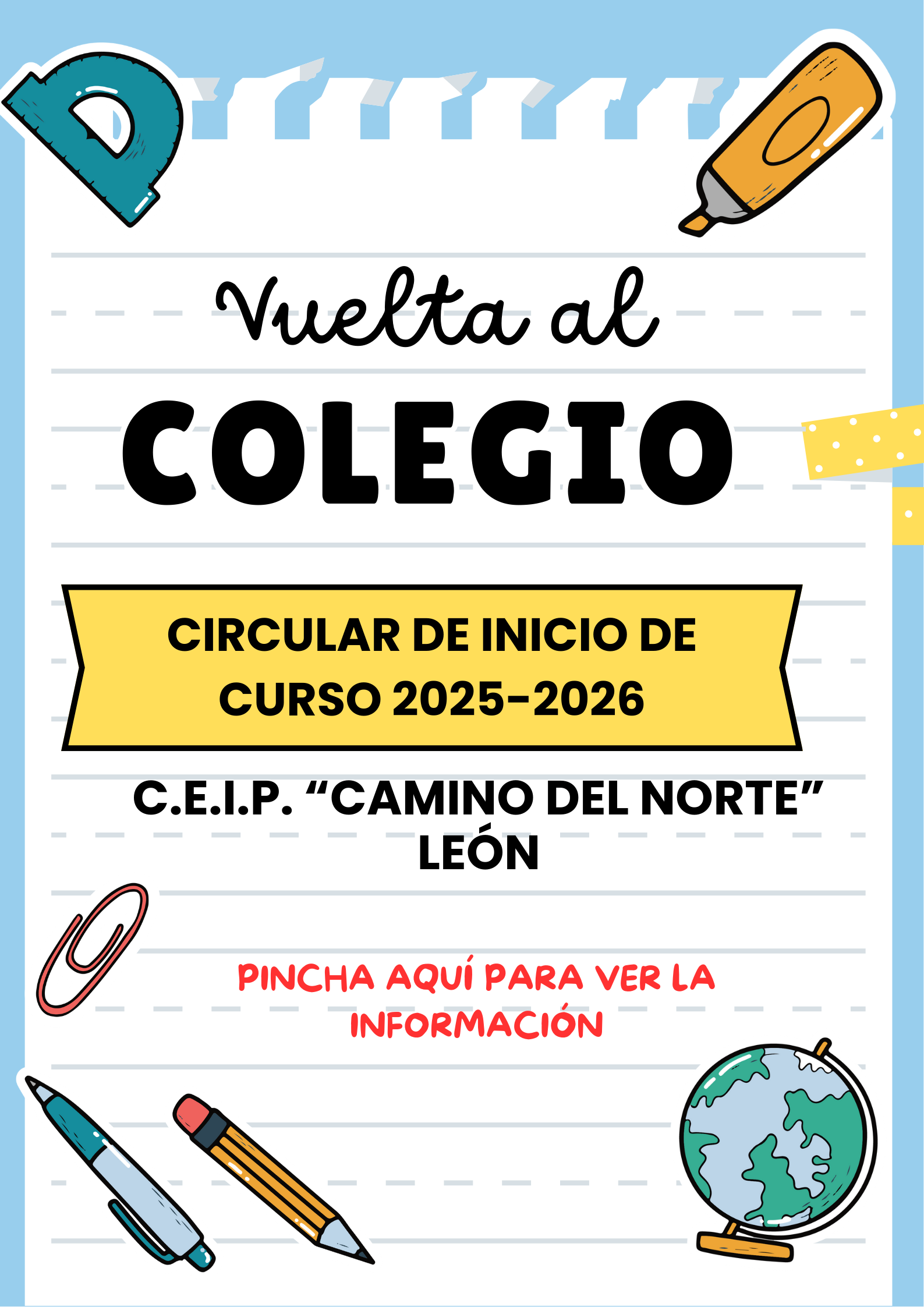 CARTEL INICIO DE CURSO 25.26